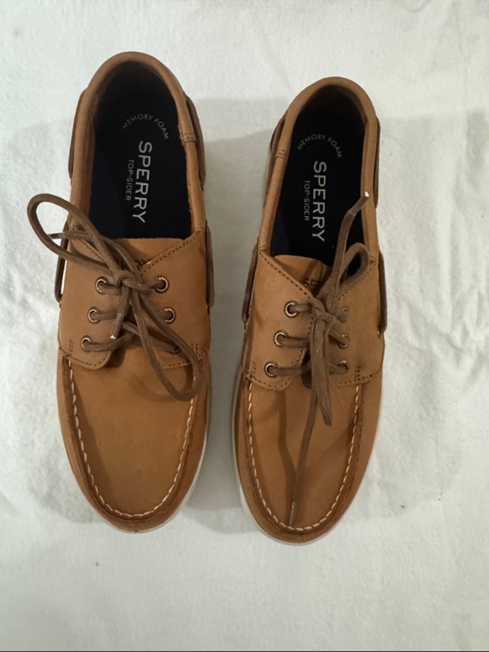 Sperry Men’s Brown Leather Boat Shoes